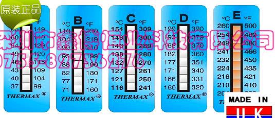 溫度試紙|英國TMC溫度試紙