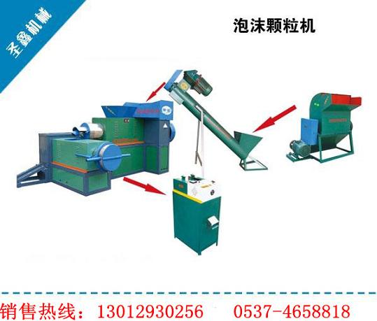 泡沫塑料顆粒機1200型 專業生產環保機械設備