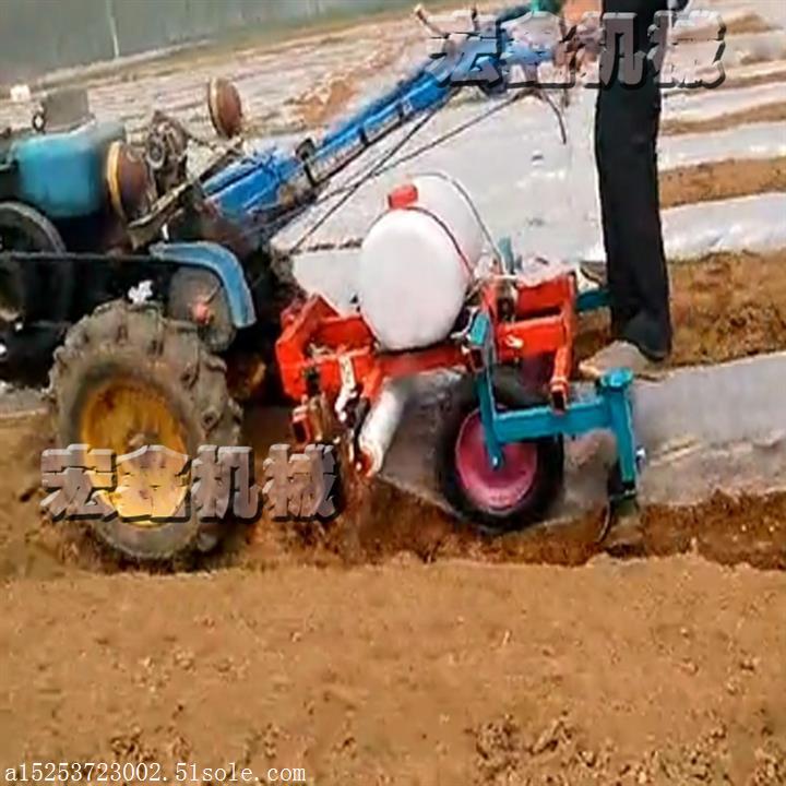 玉米播種機覆膜機 覆膜機 起壟噴藥施肥覆膜機