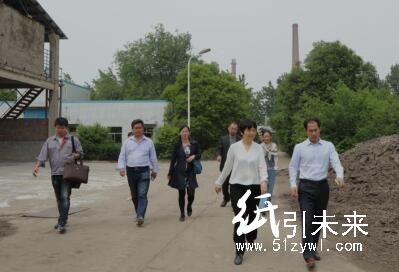 華北水利水電大學環境與市政工程學院宋剛福院長一行走訪新惠通環保科技公司白云紙業污泥處置現場