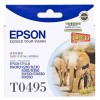 愛普生（Epson）T0495 淡青色 打印機墨盒 適用于R210 R230 R310 RX510 650 可打印量630頁