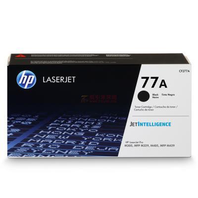 惠普（HP）CF277A 黑色硒鼓 77A系列 3100頁打印量 適用機型：LaserJet Pro M305/405/MFP M329/429 單支裝