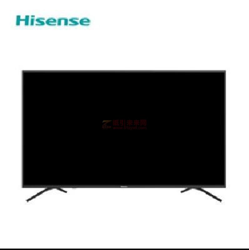 海信（Hisense）50H55E 50英寸 全面屏 4K超高清 液晶平板智能電視機 黑色 一年保修