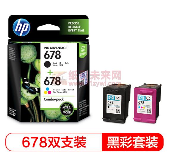 HP L0S24AA 678+678 (惠普（HP） L0S24AA 678 678 黑色彩色套裝墨盒)